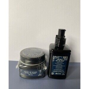 Davines Heart of Glass 5.29 oz Intense Treatment & 5.07 fl oz Sheer Glaze Blonde